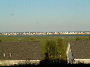 View from Wells Vacation Rental Cottage 52 at Seagull Inn and Condominiums Wells Beach Maine