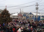 Dock Square During Kennebunkport's Christmas Prelude Hat Parade