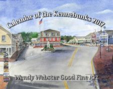 Wendy Webster Good's 2017 calendar of the Kennebunks