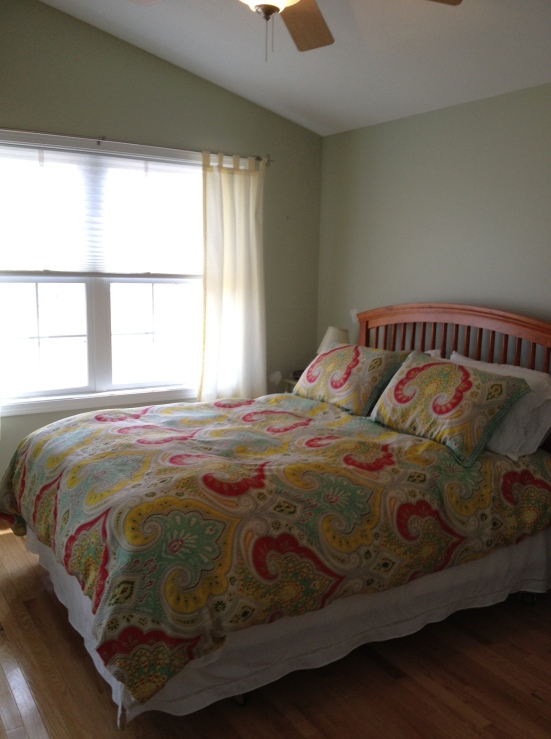 Wells Vacation Rental Master Bedroom - Queen Bed, Ocean View and TV